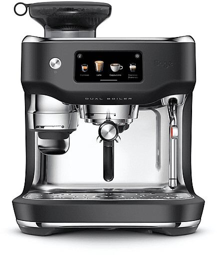 اسپرسو ساز حرفه‌ ای سیج انگلستان مدل Sage The Oracle Dual Boiler Black truffle - اسپرسو ساز نیمه‌ اتوماتیک